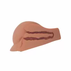 Мастурбатор-полуторс в форме вагины и ануса PDX Plus Perfect Ass Masturbator Tan