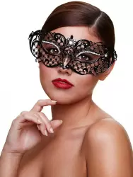 Маска со стразами Masq Midnight – черная