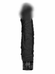 Реалистичный вибратор без мошонки Realisic 10 speed Vibrator. 24 см, 10 уровней вибрации, PVC