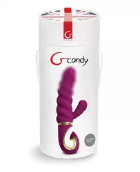 NEW! Потрясающий вибратор Gvibe Gcandy - Sweet Raspberry, 18 см	