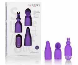 Набор вибропуля с насадками Silhouette S22 (Фиолетовый)