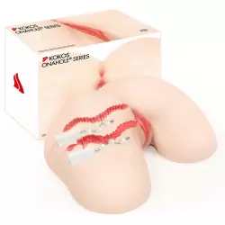 Vanilla Onahole Real Vagina Мастурбатор полуторс с двойным слоем, с вибрацией