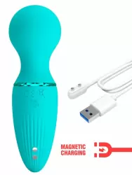 Миниатюрный стимулятор клитора Baile Little Cute, с гибкой головкой, 10 режимов, силикон