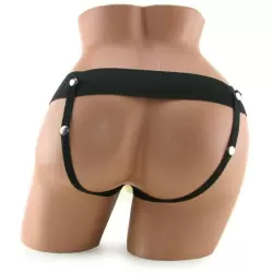 Светящийся страпон с полым стимулятором Beginner's Hollow - Glow