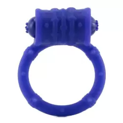 Эрекционное кольцо Posh с вибрацией фиолетовое
