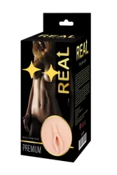 Мужской набор: Реалистичный односторонний мастурбатор Real Women Dual Layer с двойной структурой 15,5 см. и Нейтральный лубрикант JO Personal H2O - 60 мл