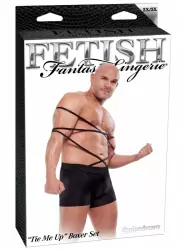Боксеры с веревками для бондажа Tie Me Up - 2XL/3XL