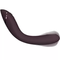 Изогнутый вибратор Womanizer OG Lilac, 17,6 см, силикон, пурпурный