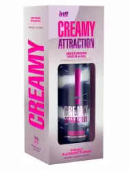 Увлажняющий крем-гель для тела Intt Cosmetics CREAMY ATTRACTION BLACKBERRY, ежевика, 100 мл