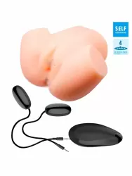 Реалистичный мастурбатор Baile Veronica, мини-полуторс, два отверстия, с двумя вибропулями