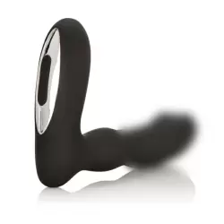 Подвижный массажер простаты Eclipse Roller Ball Probe с подвижным кончиком, 12,75 см, силикон,  черный