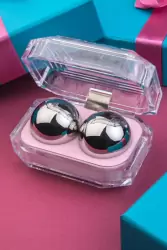 Металлические вагинальные шарики TOYFA Metal – серебристый