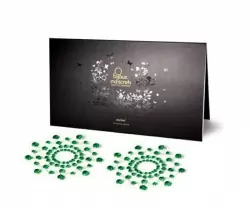 Bijoux Украшение на грудь MIMI зеленое