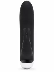 Компактный вибратор-кролик Fifty Shades of Grey Greedy Girl mini, 7 режимов, 14 см, черный