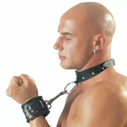 Ошейник Zado Leather Collar - черный