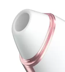 Вакуумно-волновой вибростимулятор Satisfyer Love Triangle с возможностью управления через приложение (белый)