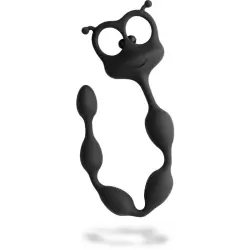 Анальная цепочка Fun Factory Flexi Felix, 32 см, 5 бусин, черный