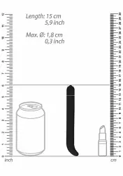Компактный вибростимулятор G-Spot (Черный)