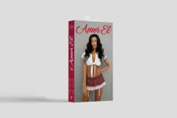 Эротический игровой костюм Студентка- обольстительница L-XL