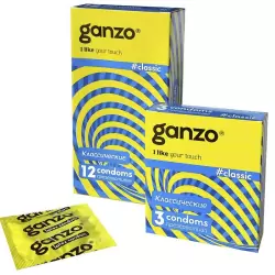 Презервативы Ganzo Classic классические – 3 шт
