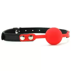 Кляп-шар Silicone Ball Gag – красный