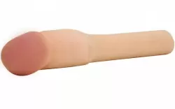 Вибрирующая насадка-удлинитель Xtra Thick 4 - телесный