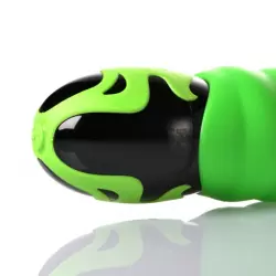 Фантазийный вибратор Fun Factory Patchy Paul, 21 см, 8 скоростей, зеленый