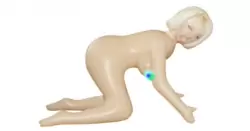 Надувная секс-кукла Anna - телесный