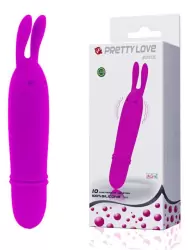 Мини вибратор Boyce в форме кролика – розовый