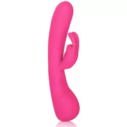 Вибромассажер Impress Rabbit со стимуляцией клитора – розовый