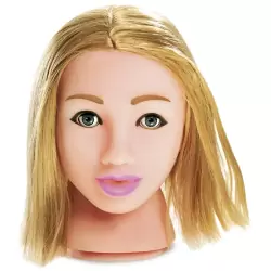 Мастурбатор Fuck My Face на присоске – блондинка