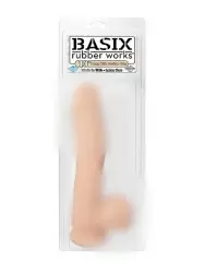 Фаллоимитатор Basix Rubber Works 10 - Flesh