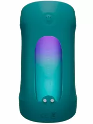 Интерактивный мастурбатор Lovense Gush 2, 10,6 см, точечная вибрация, бирюзовый
