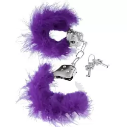 Наручники Feather Love Cuffs – фиолетовые