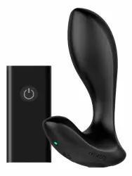 Анальная вибровтулка Nexus Duo Plug Small, 6 скоростей, 7,8 см, черный