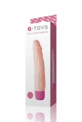 Реалистичный гладкий фаллоимитатор TOYFA A-Toys – телесный