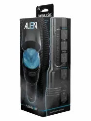 Фантазийный мастурбатор Fleshlight Freaks Alien Blue Metallic, 25 см, вагина, синий