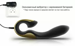 Роскошный вибратор ZINI ROAE - cherry