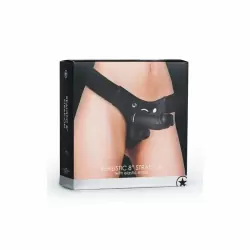 Страпон из резины Realistic - 8 Inch - Strap-On - Black
