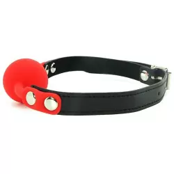 Кляп-шар Silicone Ball Gag – красный