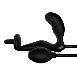 Анальный стимулятор с кольцом на пенис и мошонку Renegade