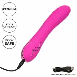 Рельефный вибратор INSATIABLE G INFLATABLE G-WAND, 21.5 см, 7 режимов, силикон, розовый