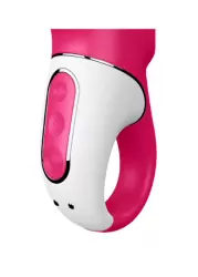 Вибромассажер с клиторальным стимулятором Satisfyer Vibes - Mister Rabbit – розовый