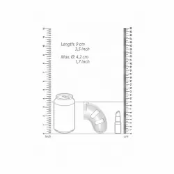 Мужской пояс верности Cage With Plug 10