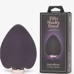 Клиторальный вибромассажер Desire Blooms - фиолетовый