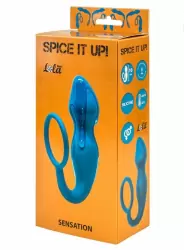 Анальная пробка Spice it up Sensation Dark Aquamarine