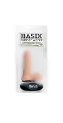 Вибратор Basix Rubber Works 6\ - Flesh