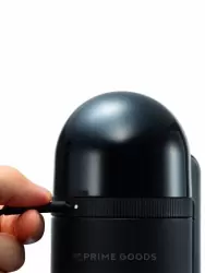 Набор Tenga Vacuum Max: мастурбатор и устройство для создания вакуума, 7,2 см, черный с красным