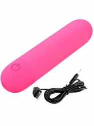 Перезаряжаемая вибропуля Baile Stefan, 10 режимов, розовая