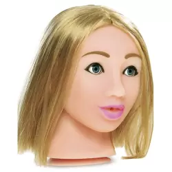 Мастурбатор Fuck My Face на присоске – блондинка